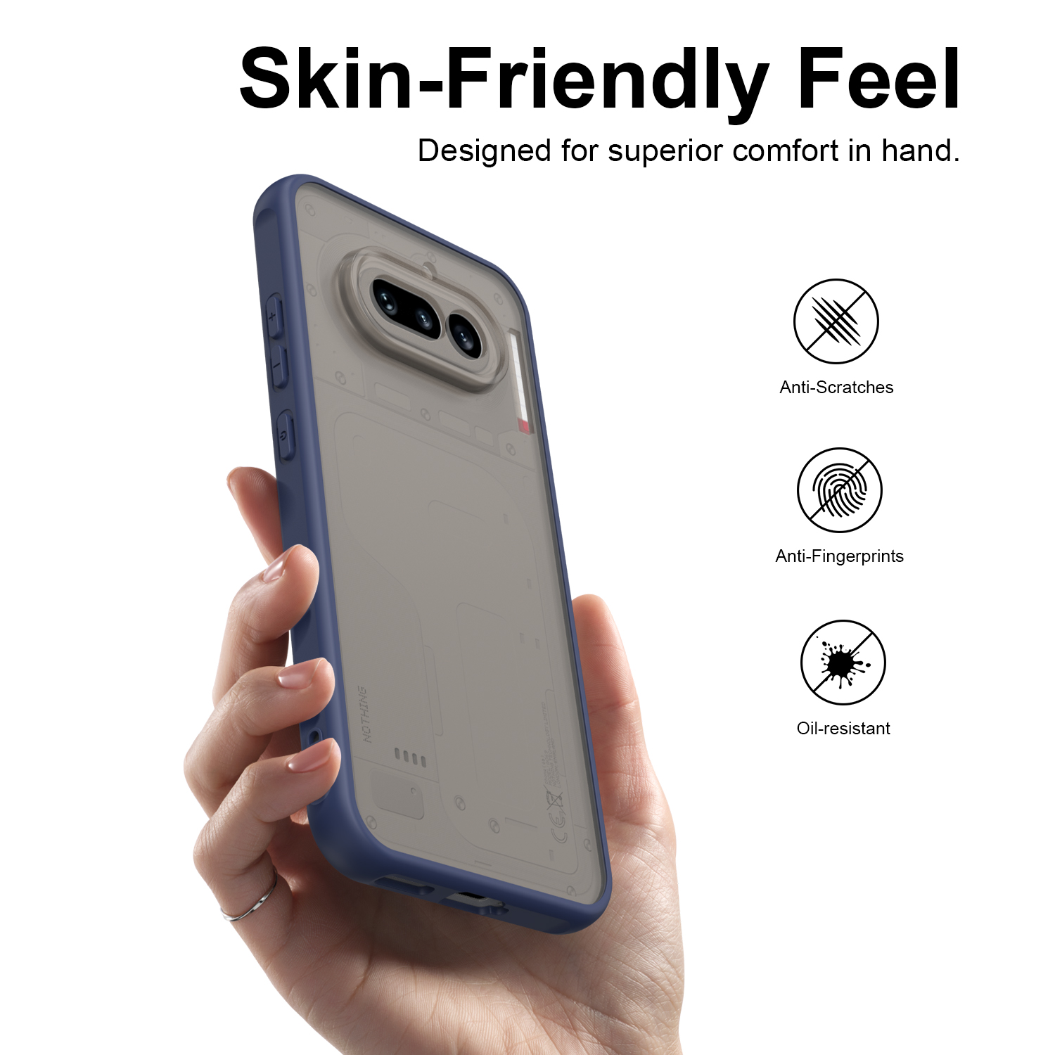 Nothing Phone 4A Nothing Phone 4A Pro Phone Case, Matte Shockproof Phone Case Cover for Nothing Phone 4A