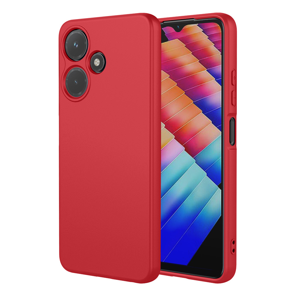 Infinix Hot 60 60 Pro Plus 50 Pro 50 Pro Plus GT 30 Pro Hot 40i, Liquid Silicone Case, Anti-Slip Shockproof Skin Feel Full Cover Protective Case