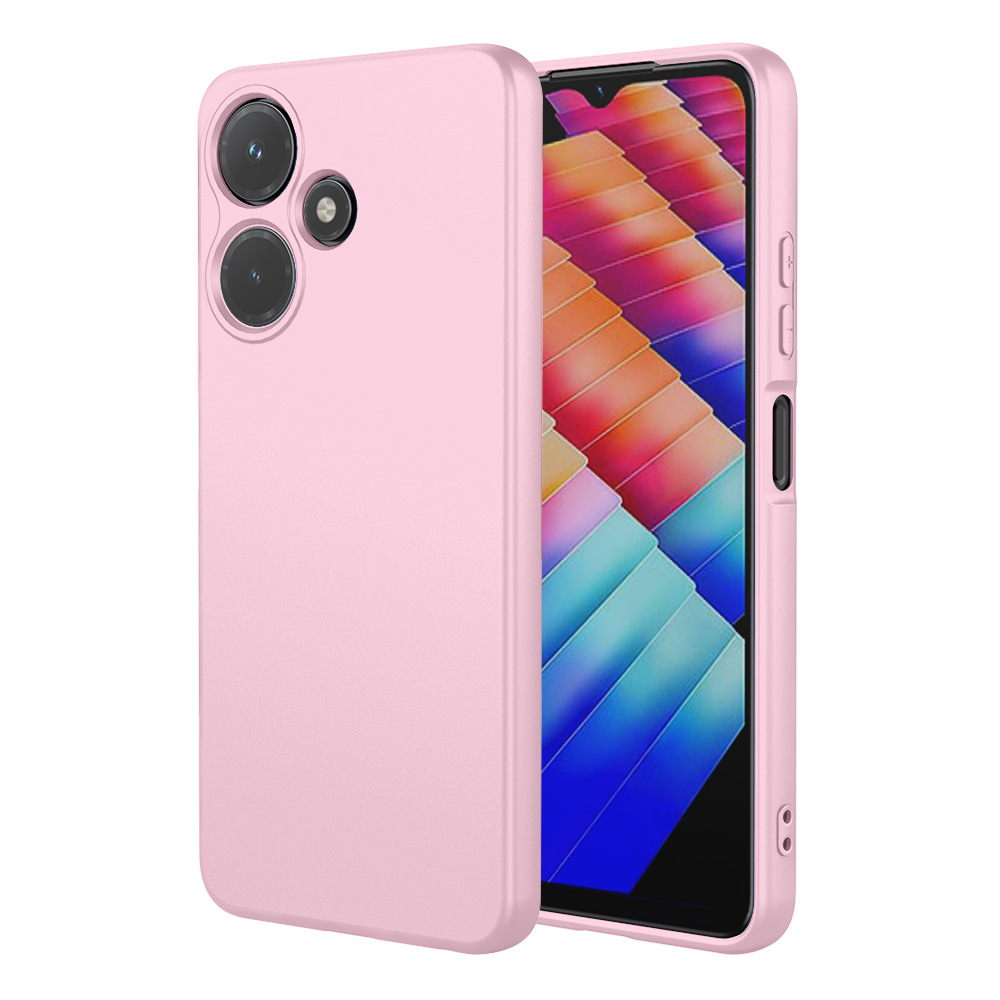Infinix Hot 60 60 Pro Plus 50 Pro 50 Pro Plus GT 30 Pro Hot 40i, Liquid Silicone Case, Anti-Slip Shockproof Skin Feel Full Cover Protective Case