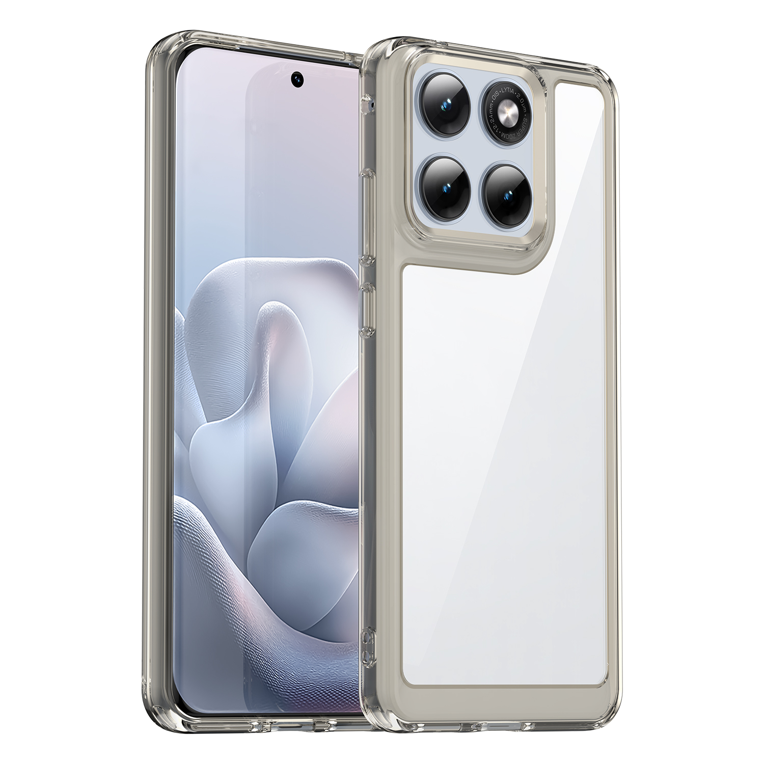 Motorola Moto Edge 70 Fusion Edge 70 Fusion Plus Edge 70 Ultra X70 Air Pro Moto G77 Moto Signature Case, Clear Designed Shockproof Phone Case, Bumper Hybrid Transparent Cover