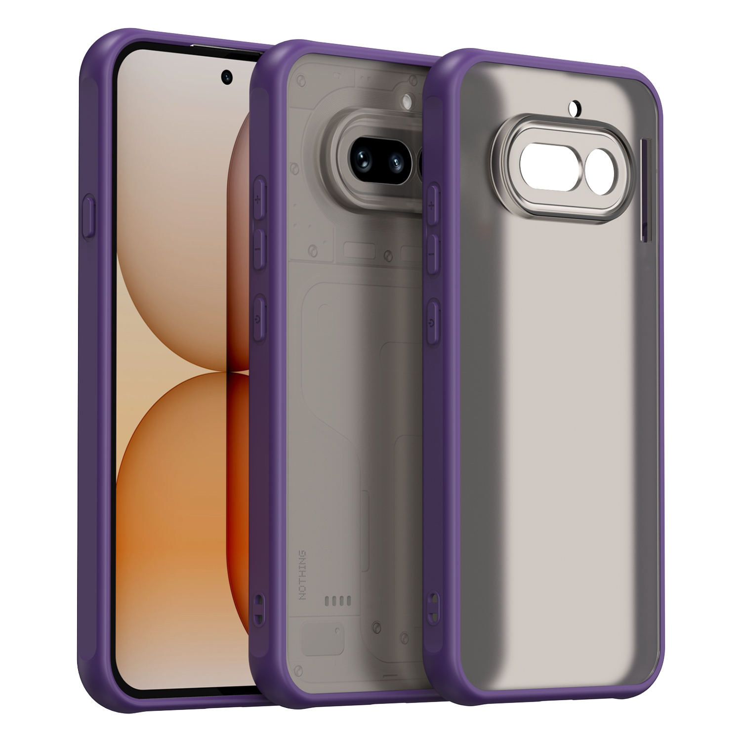 Nothing Phone 4A Nothing Phone 4A Pro Phone Case, Matte Shockproof Phone Case Cover for Nothing Phone 4A