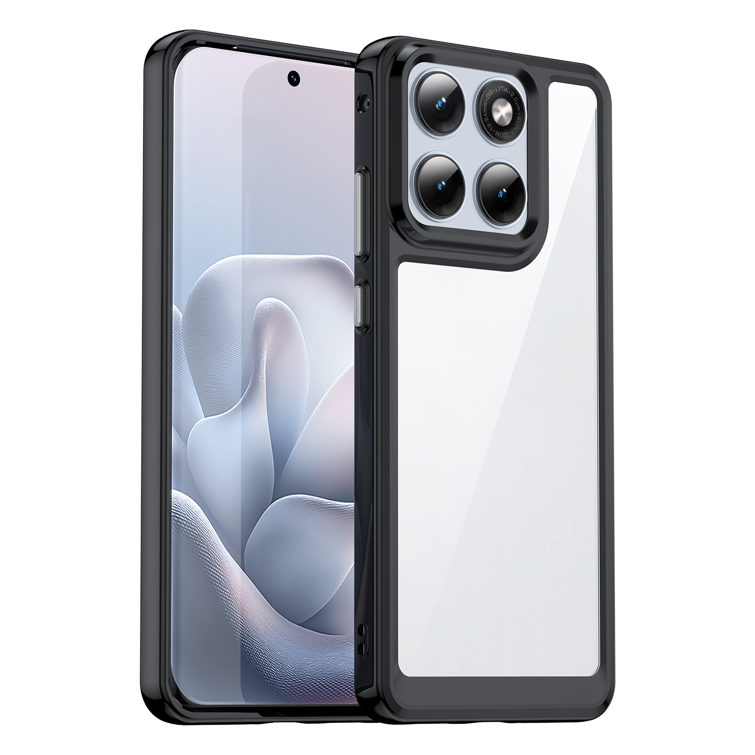 Motorola Moto Edge 70 Fusion Edge 70 Fusion Plus Edge 70 Ultra X70 Air Pro Moto G77 Moto Signature Case, Clear Designed Shockproof Phone Case, Bumper Hybrid Transparent Cover