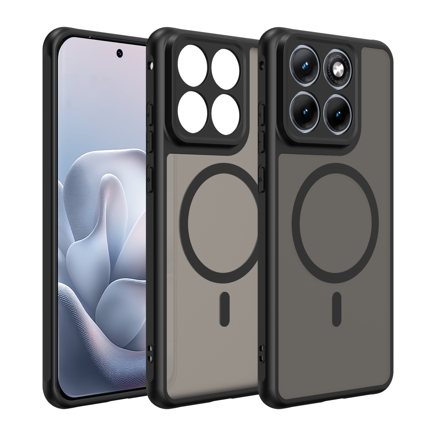 Motorola Moto Edge 70 X71 Air Edge 60 Fusion Edge 60 Edge 60S Edge 60 Pro Phone Case, Magnetic Shockproof Phone Case, Bumper Hybrid Cover for Motorola Moto Edge 60 Fusion Edge 60 Edge 60S