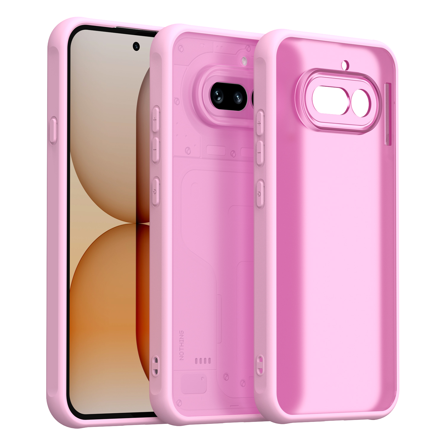 Nothing Phone 4A Nothing Phone 4A Pro Phone Case, Matte Shockproof Phone Case Cover for Nothing Phone 4A