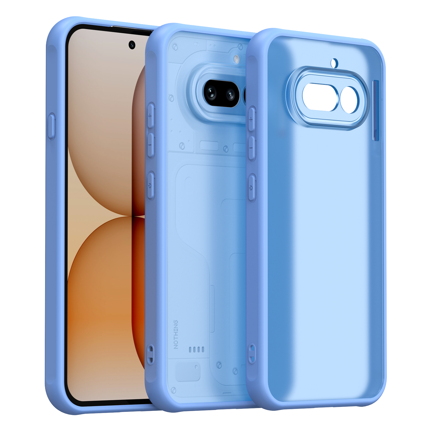 Nothing Phone 4A Nothing Phone 4A Pro Phone Case, Matte Shockproof Phone Case Cover for Nothing Phone 4A