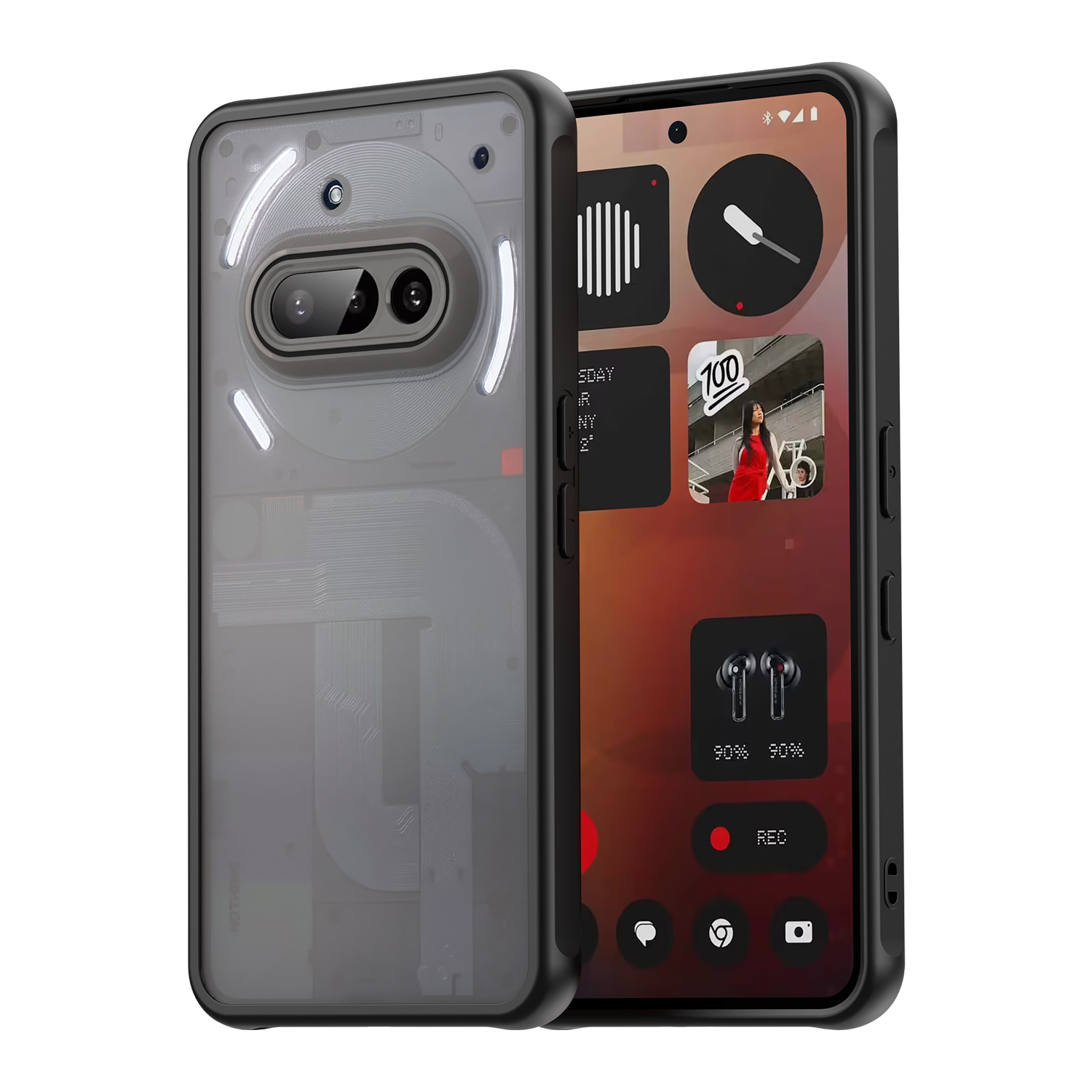 Nothing Phone 3A Nothing CMF Phone 2 Pro Nothing Phone 3 Nothing Phone 3A Lite Phone Case, Matte Shockproof Phone Case Cover