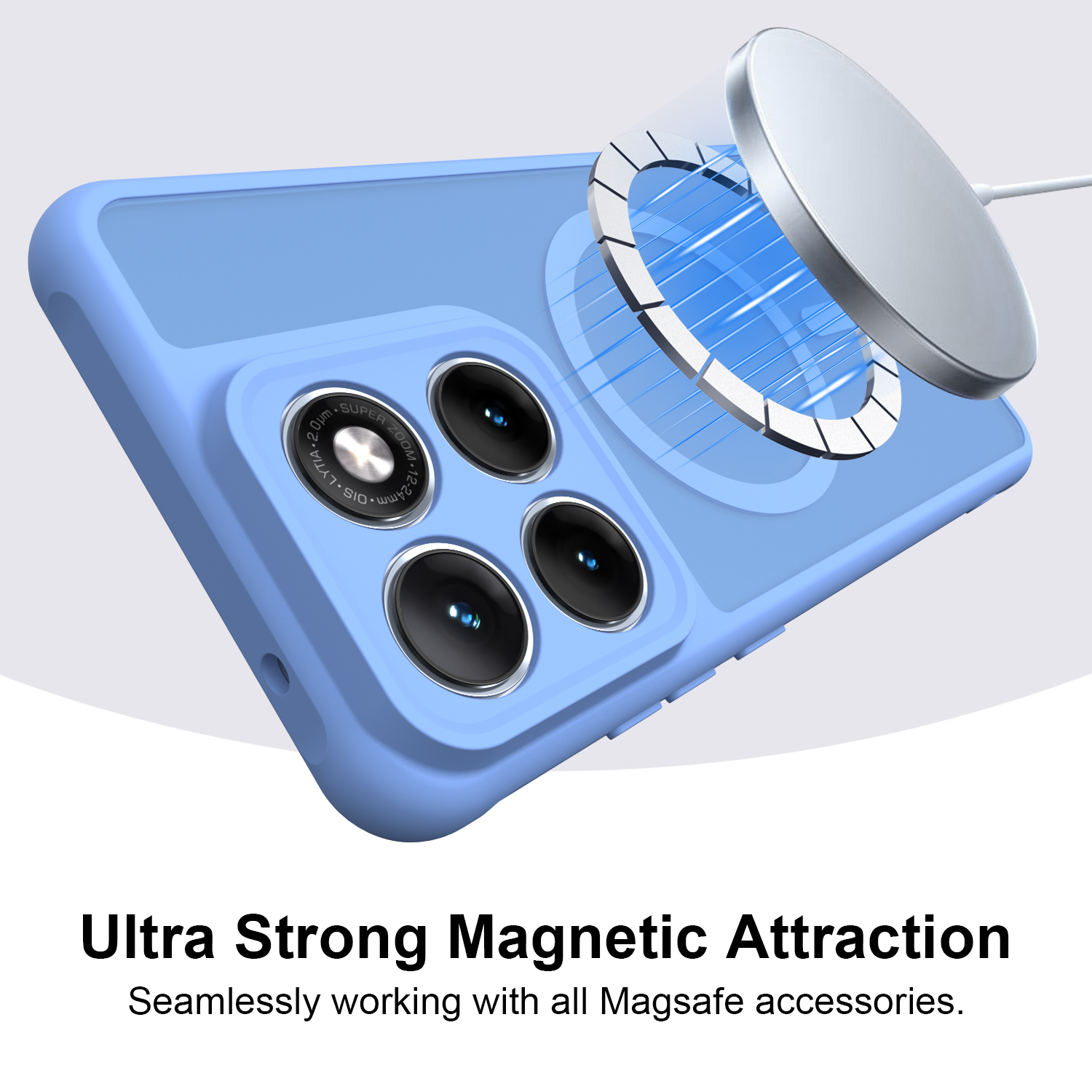 Motorola Moto Edge 70 X71 Air Edge 60 Fusion Edge 60 Edge 60S Edge 60 Pro Phone Case, Magnetic Shockproof Phone Case, Bumper Hybrid Cover for Motorola Moto Edge 60 Fusion Edge 60 Edge 60S