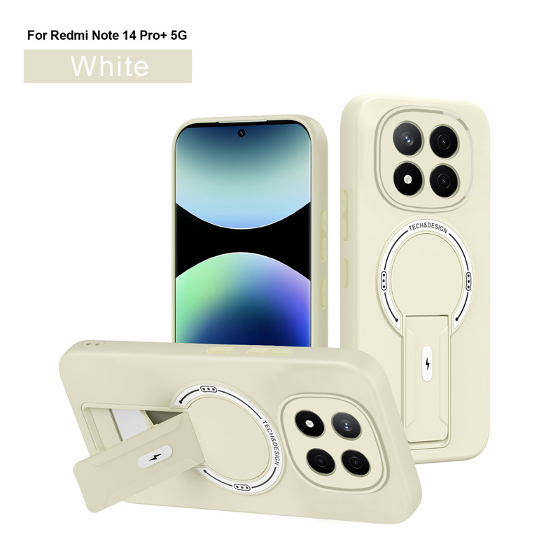 Xiaomi Redmi Note 15 Note 14 Pro Note 13 Pro Plus Magnetic Ring Case,Soft TPU Shockproof Cover MagSafe Phone Case Cover for Xiaomi Redmi Note 15 Note 14 Pro Note 13 Pro Plus