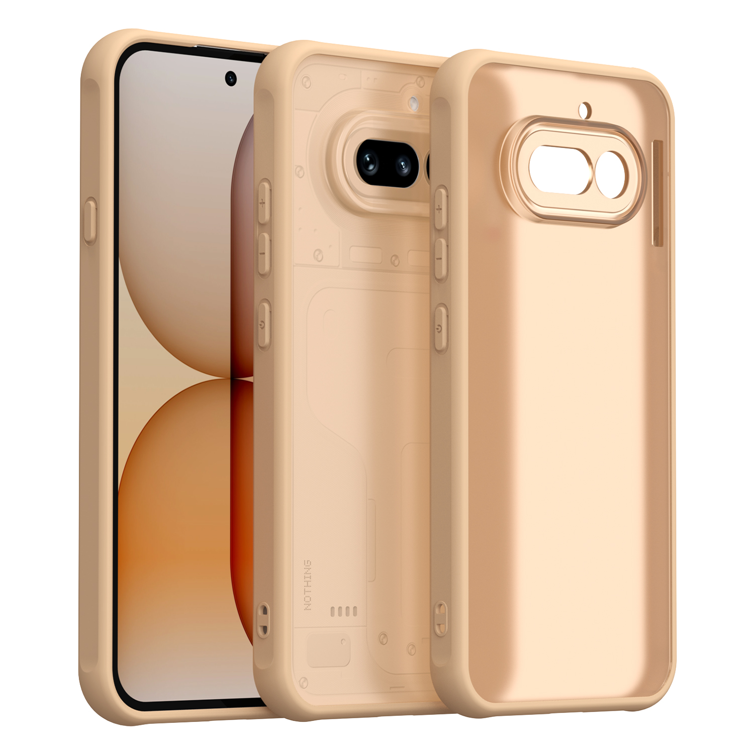 Nothing Phone 4A Nothing Phone 4A Pro Phone Case, Matte Shockproof Phone Case Cover for Nothing Phone 4A