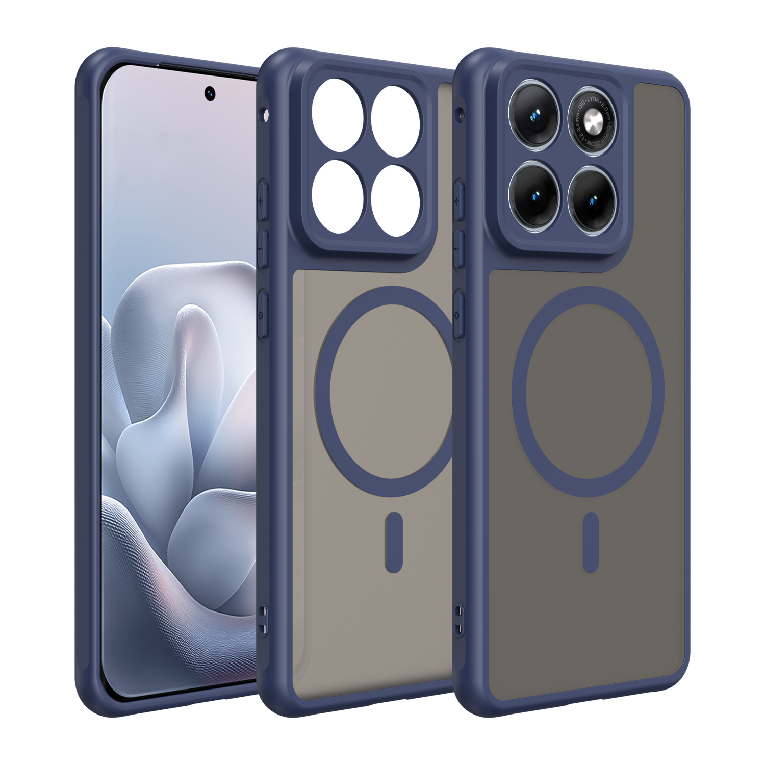 Motorola Moto Edge 70 X71 Air Edge 60 Fusion Edge 60 Edge 60S Edge 60 Pro Phone Case, Magnetic Shockproof Phone Case, Bumper Hybrid Cover for Motorola Moto Edge 60 Fusion Edge 60 Edge 60S