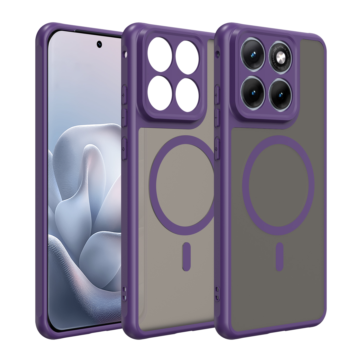 Motorola Moto Edge 70 X71 Air Edge 60 Fusion Edge 60 Edge 60S Edge 60 Pro Phone Case, Magnetic Shockproof Phone Case, Bumper Hybrid Cover for Motorola Moto Edge 60 Fusion Edge 60 Edge 60S