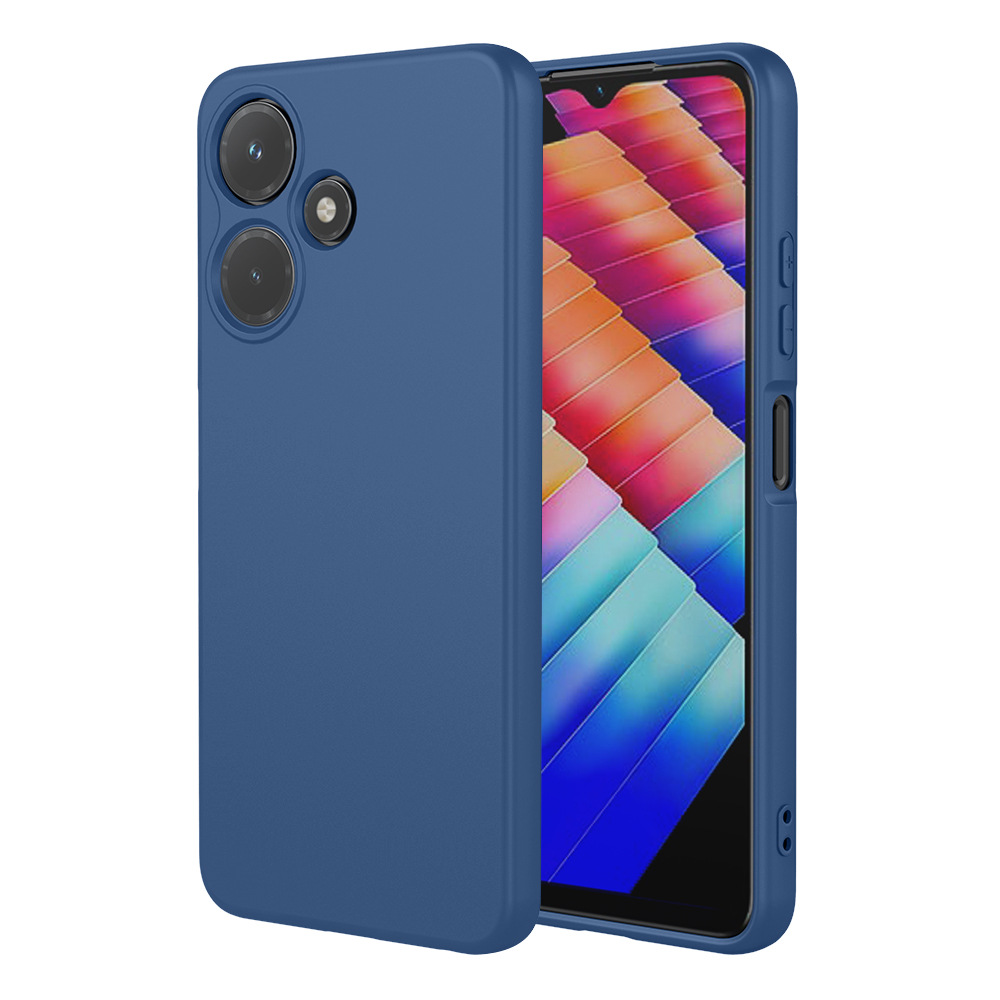 Infinix Hot 60 60 Pro Plus 50 Pro 50 Pro Plus GT 30 Pro Hot 40i, Liquid Silicone Case, Anti-Slip Shockproof Skin Feel Full Cover Protective Case