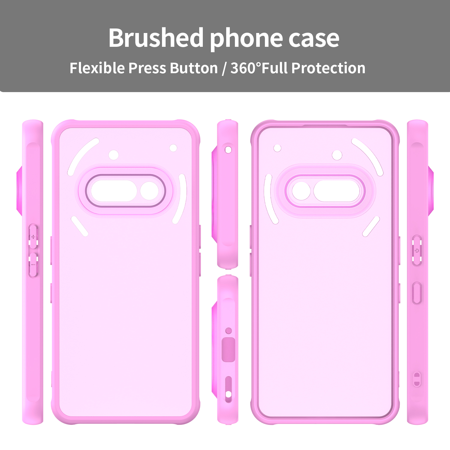 Nothing Phone 3A Nothing CMF Phone 2 Pro Nothing Phone 3 Nothing Phone 3A Lite Phone Case, Matte Shockproof Phone Case Cover