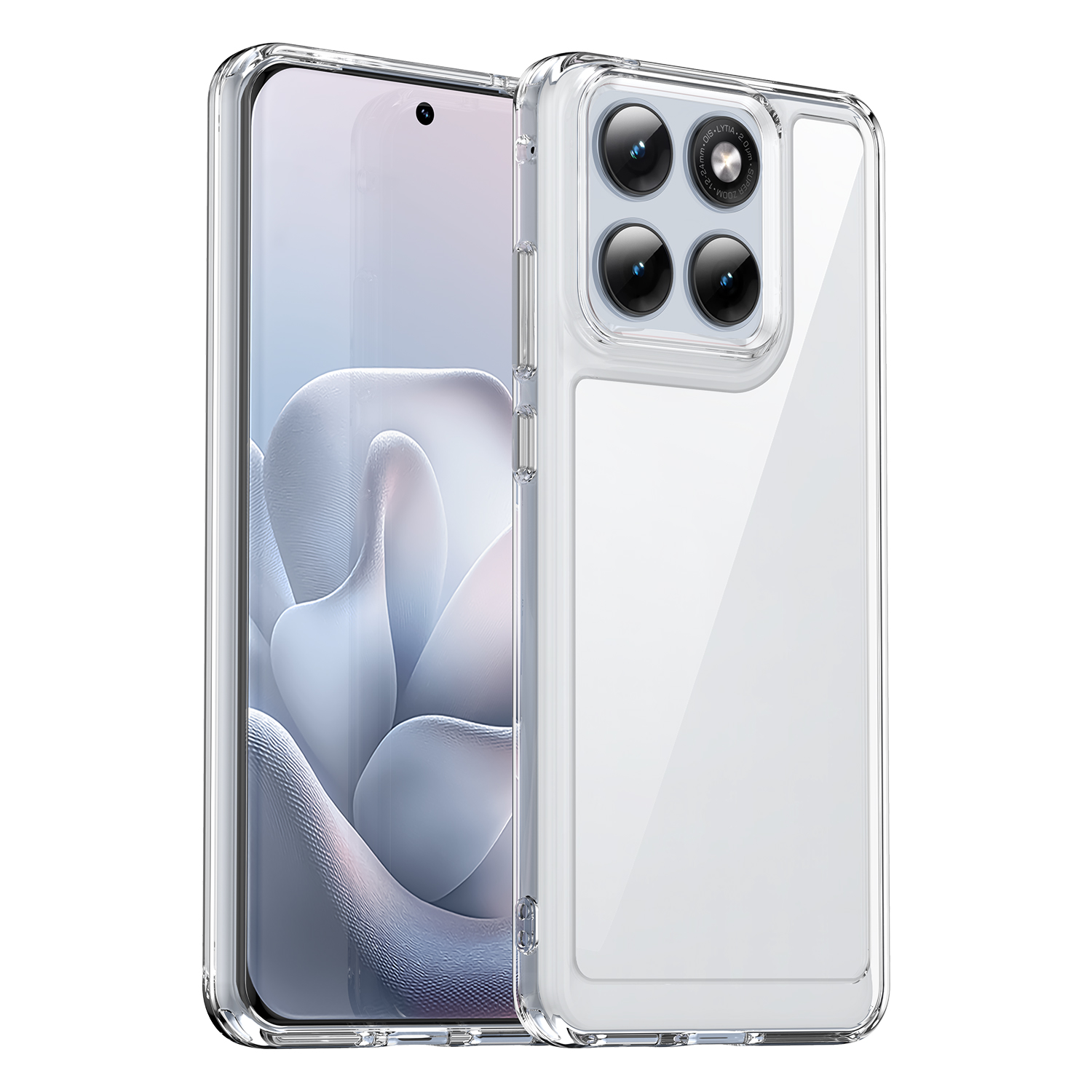 Motorola Moto Edge 70 Fusion Edge 70 Fusion Plus Edge 70 Ultra X70 Air Pro Moto G77 Moto Signature Case, Clear Designed Shockproof Phone Case, Bumper Hybrid Transparent Cover