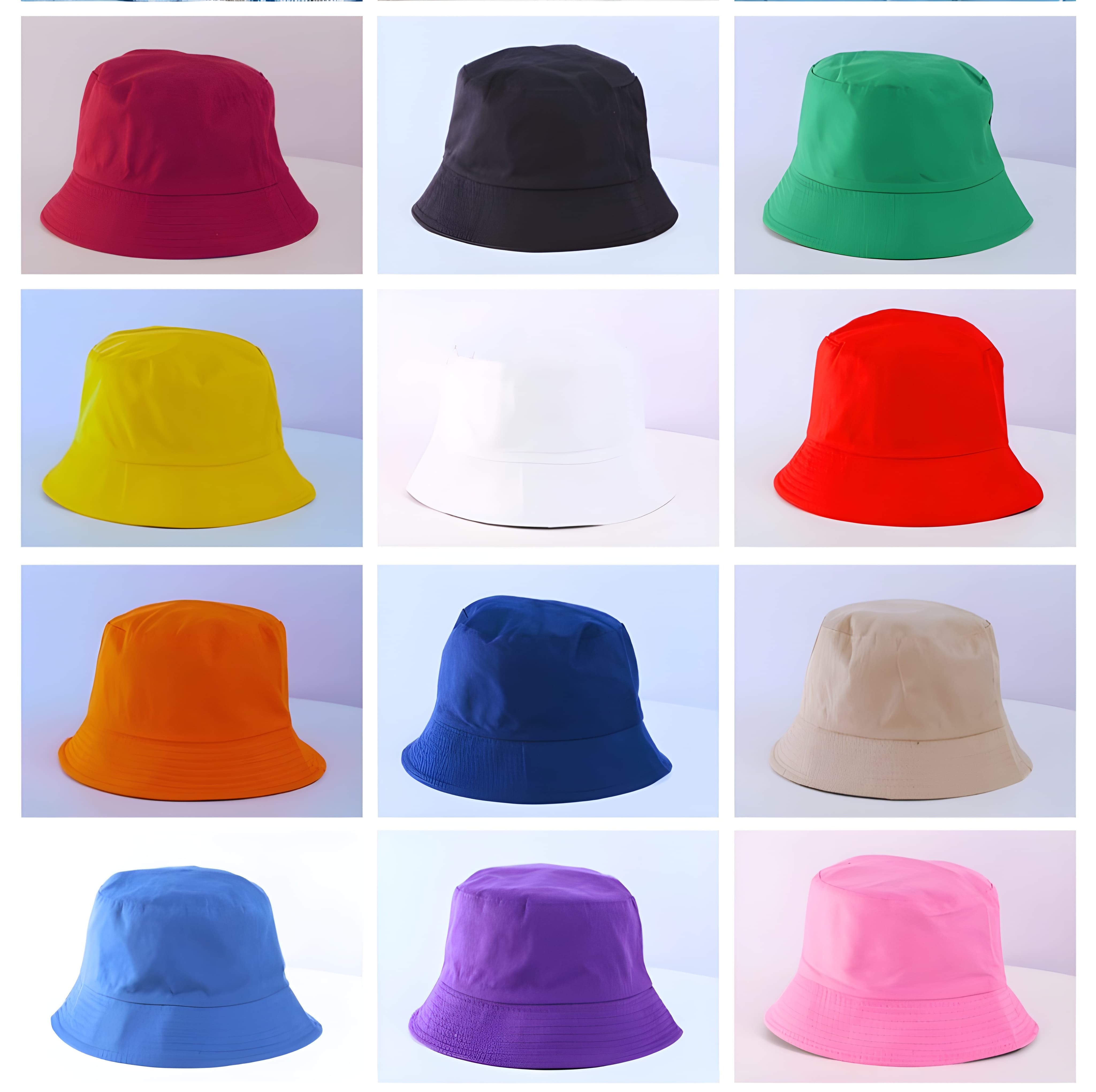 Bucket Hat for Men & Women – Unisex Cotton Reversible Sun Hat, Adjustable Fishing Cap with Wide Brim for Outdoor Safari, Beach & Travel