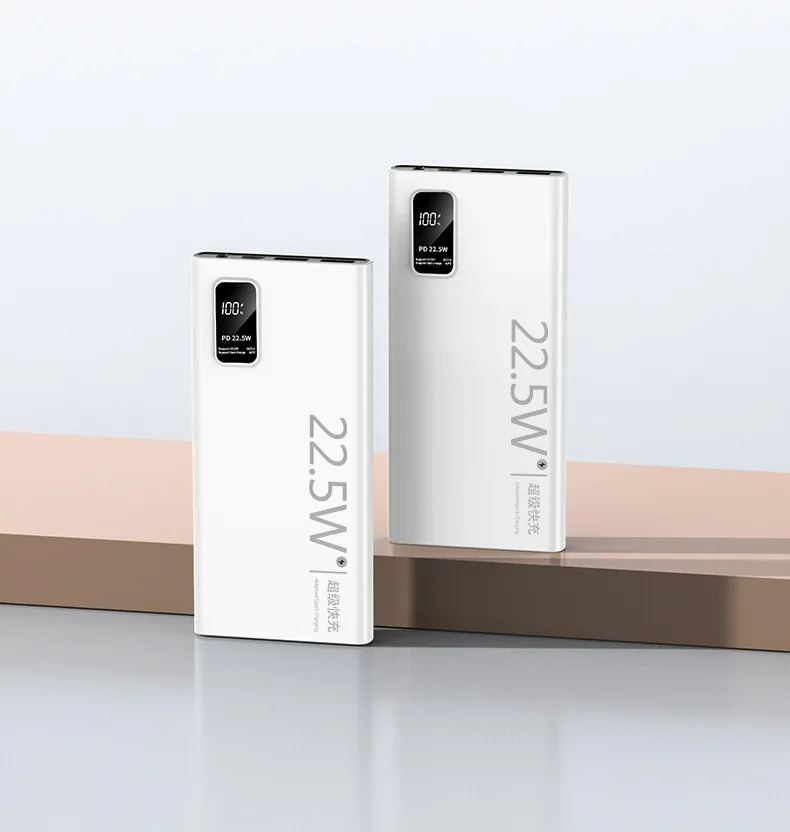22.5W Fast Charging Power Bank 10000mAh Portable LED Display Powerbank For iPhone Samsung Xiaomi Charger Dual USB Powerbank