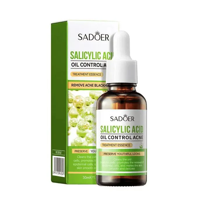 Sadoer 5 Pieces, Vitamin C Face Serum + AHA BHA Serum + Niacinamide Face Brightening + Retinol Caffeine Serum + Salicylic Acid Serum Oil Control, Face Brightening, Anti Aging, Anti Wrinkles