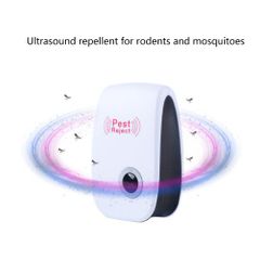 Pest Control Home Electronic Mosquito Insect Spider Mouse White as picture