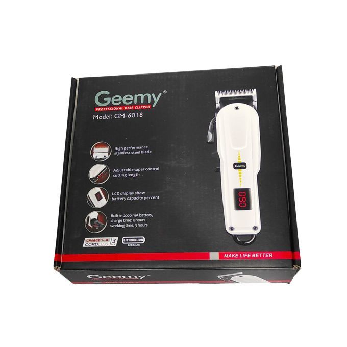 Best Price For Geemy Electric Rechargeable Hair Clipper Shaving Machine