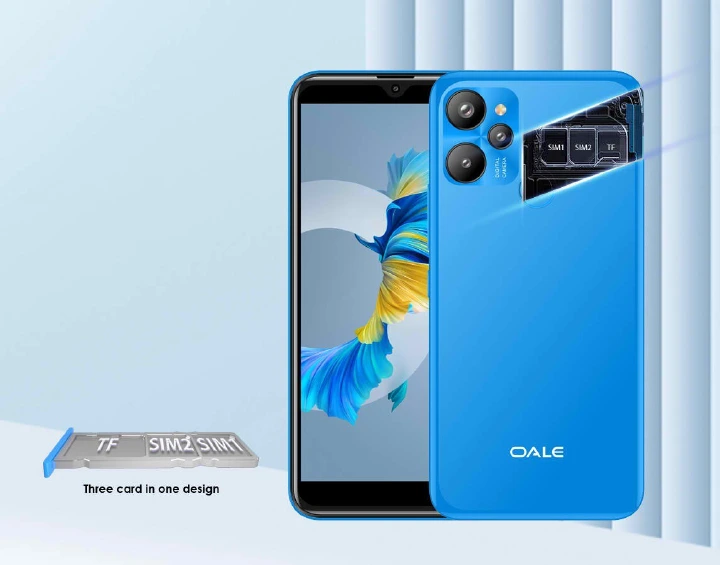 Best price for OALE PP3 16Gb ROM 1GB RAM 5.7-inch high definition screen  4000mAh battery Rear fingerprint unlocking Three-card integrated design smart  phones Color-Black Storage-16GB 2962600