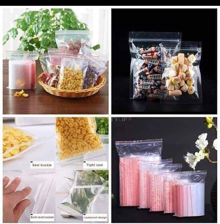 Plastic Ziplock Bags Jewelry Small Ziplock Bag Food Packaging Zip