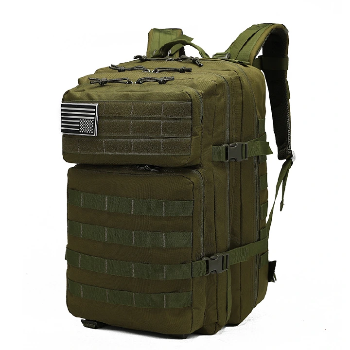 Wholesale 3 Day Pack MOLLE Bag 45L Outdoor Motorcycle Camo Backpack Fishing Camping Rucksack Laptop Bag