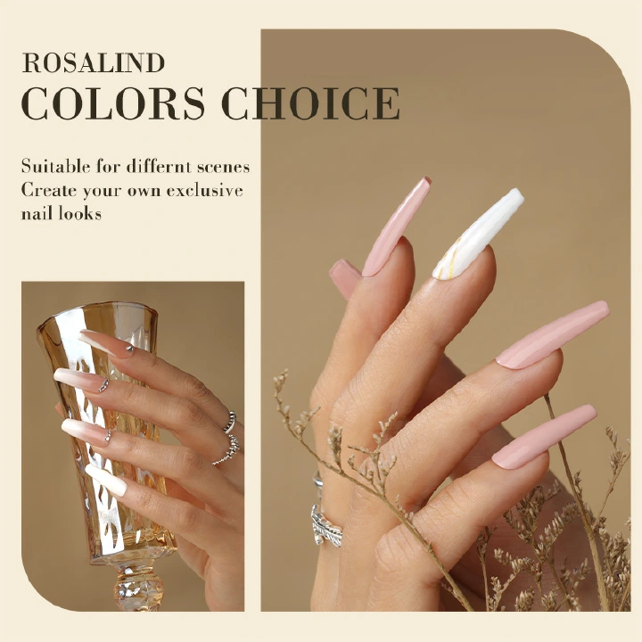 One Piece ROSALIND  5ml mini oem private label nail art gel varnish base and top gel polish pen soak off uv/led base top coat for wholesale