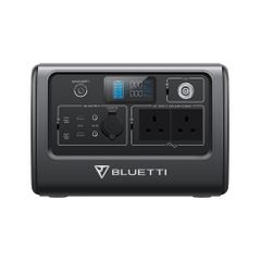 BLUETTI EB70 716Wh | 1000W LiFePO4 Portable Solar Generator for Power Outages Gardens and Outdoor Activities Gray