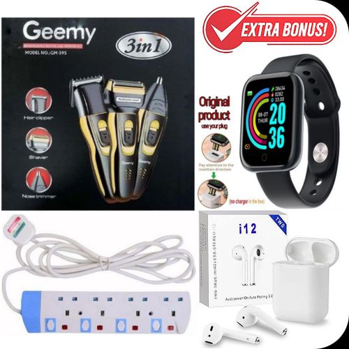 Best Price For Geemy In Hair Shaving Machine Rechargeable Barber Smart Gifts