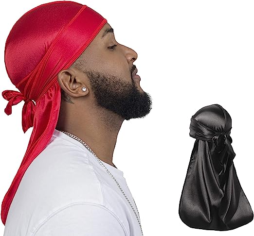 Best price for 4PCS Silky Durags, Silk Durag for Men Women Waves, Silk ...