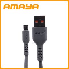 AMAYA 5A- Micro USB Cable 5A Fast Charging Micro Data Cord For Huawei Samsung Xiaomi Android Mobile Phone Accessories Charger Cables Gray