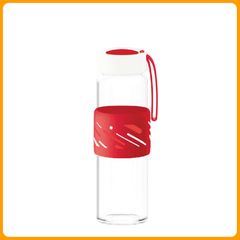 Free Gift 500ML High Quality Glass Water Bottle with Huawei Gift Box Red
