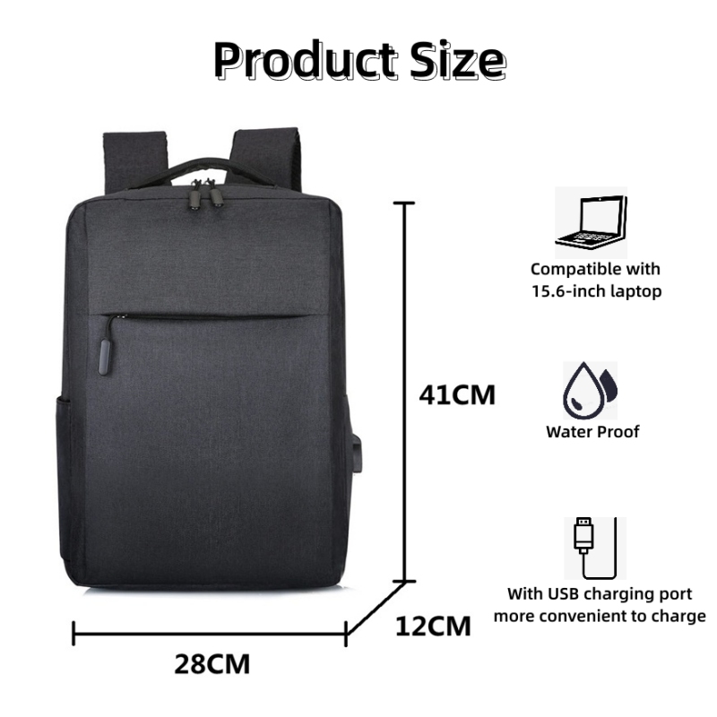 (special offer)  School Bag Backpack for Men Women School Bag Bookbag USB Laptop Bag Notebook Bag Travel Bag Anti-Theft Leisure Nylon Cloth Bags gray large