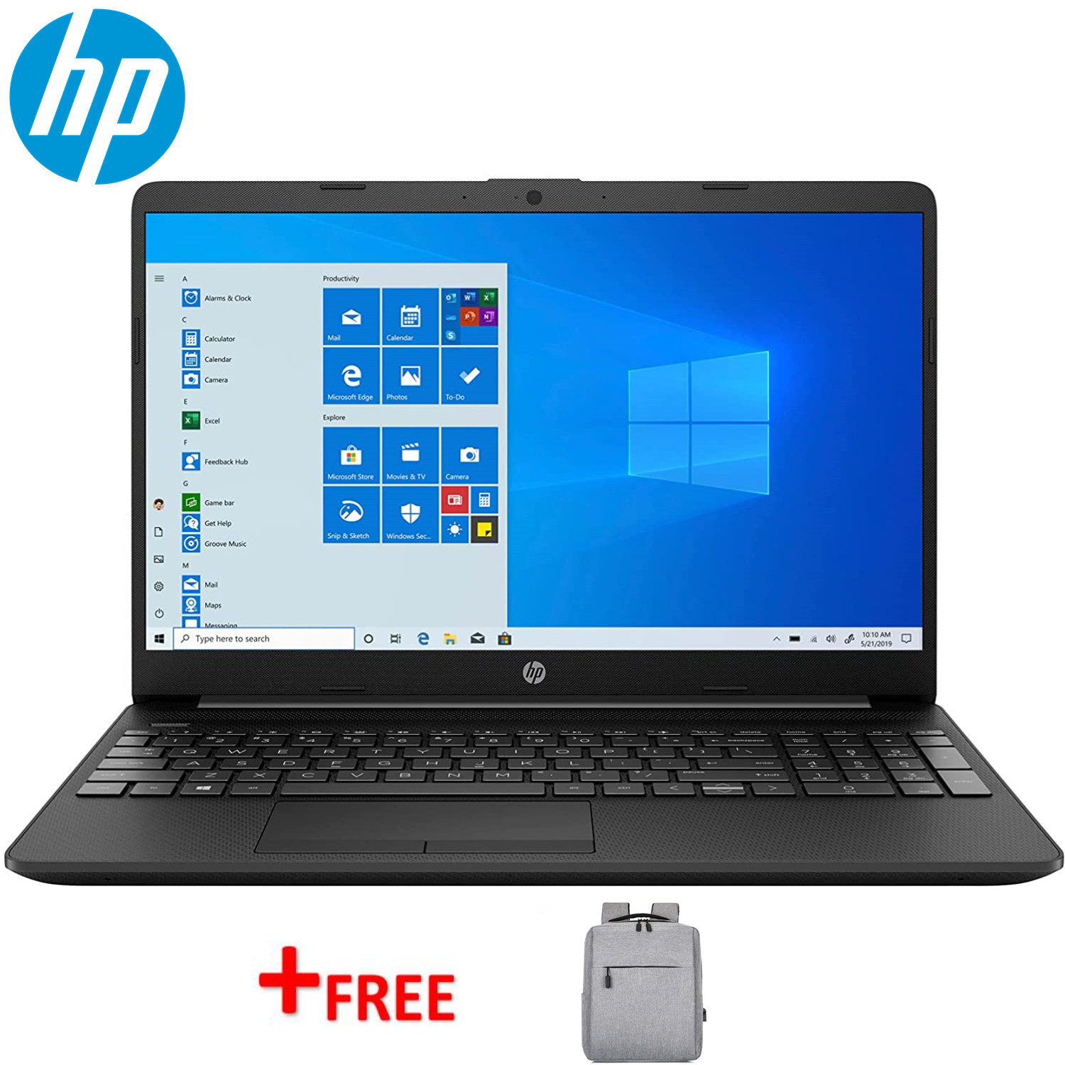 FREE BAG (SPECIAL OFFER) HP NOTEBOOK 15 4G  RAM 500GB HDD CELERON , WINDOWS 10 PRO , OFFICE 2019 INSTALLED ACTIVATED , 15.6 INCH , NOTEBOOK COMPUTER