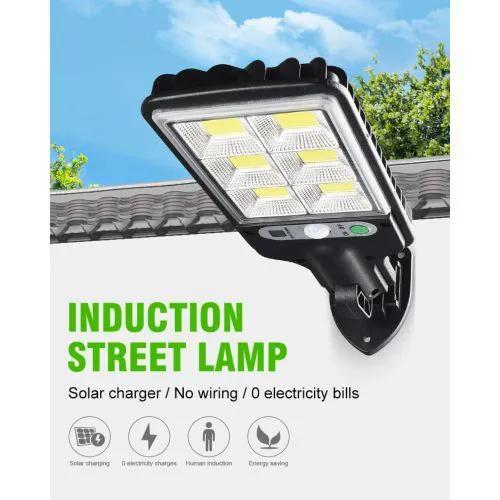 Solar Lamps Solar Sensor PIR Motion Light For Garden Street Lamp