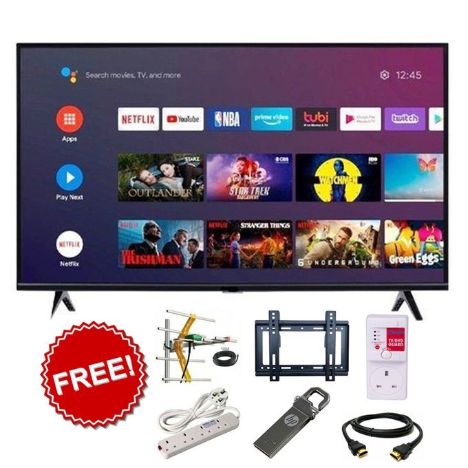 Hisense 43'' INCH Smart Full HD Frameless LED TV  2023 MODEL, YOUTUBE,NETFLIX TELEVISIONS+6 FREE GIFTS