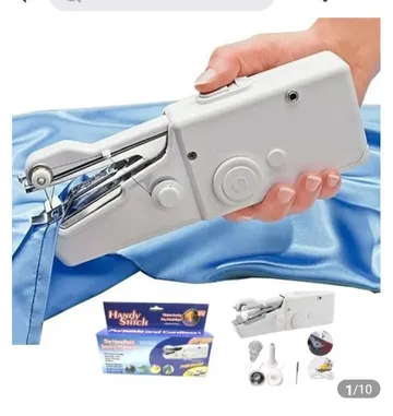 Mini Portable Hand Sewing Machine Quick Handy Stitch Sew