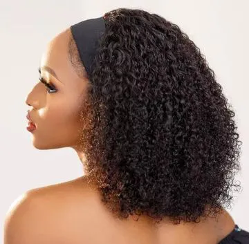 Kinky Natural Headband Wig + Free gift inside!