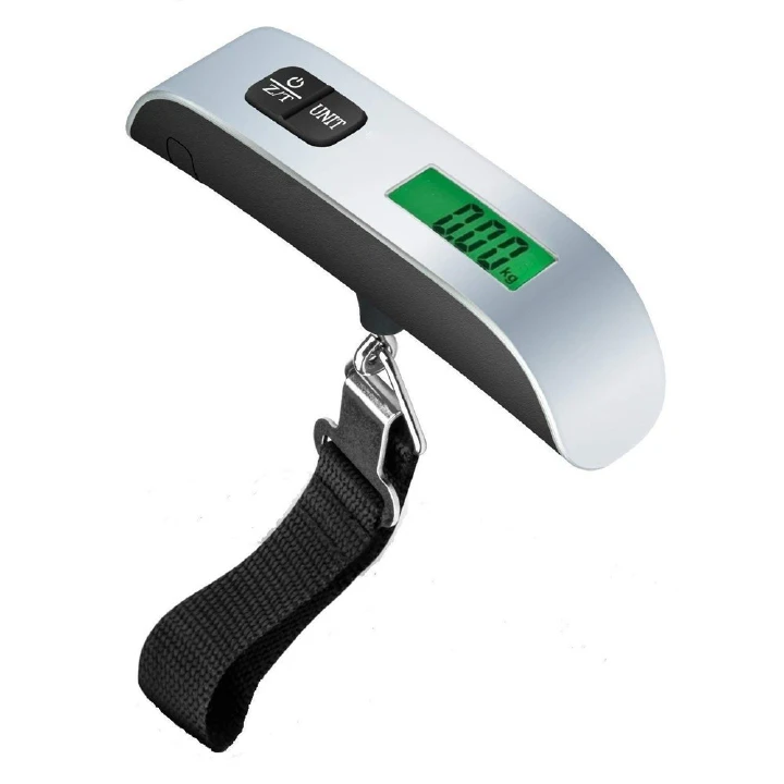 Portable Travel 110LB / 50KG LCD Digital Hanging Luggage Scale Electronic Weight