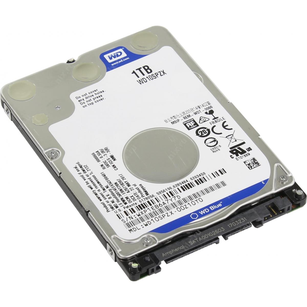 Western Digital 1TB Laptop Hard Disk