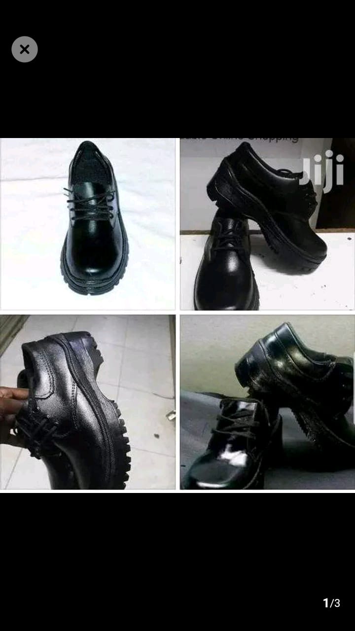 Boys and Girls pure leather back to school shoes