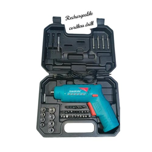 CORDLESS DRILL Screwdriver Set With 32 Bits