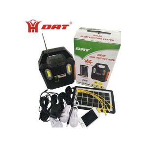 Dat AT-9028 B Solar Kit With Radio