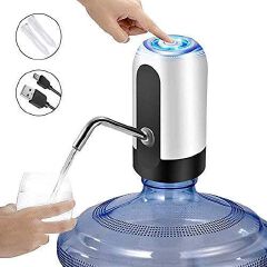 Automatic Pump Water Dispenser/ Smart Wireless Pumping Unit Black as picture.Material: ABS, 304 Stainless Steel and Silicone Charging: Micro USB Charging Cable Easy to Use