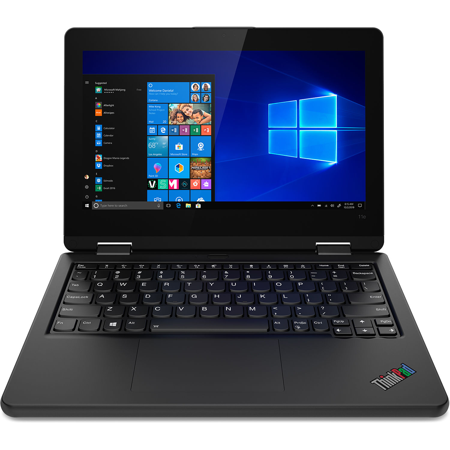 (NEW SPECIAL OFFER)  LENOVO YOGA 11E  4GB RAM 128GB SSD  2 IN 1  TOUCHSCREEN  X360 LAPTOP REFURBISHED  LAPTOP , BLACK , 12" INCH , INSTALLED WINDOWS 10 PRO AND FREE MOUSE