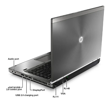 (TECH WEEK OFFERS)   REFURBISHED HP ELITEBOOK 8460P CORE I5 4GB RAM 500GB HDD ,14" INCH(FREE MOUSE)  SILVER 6 MONTHS WARRANTY ,INSTALLED WINDOWS 10 PRO AND OFFICE 2021