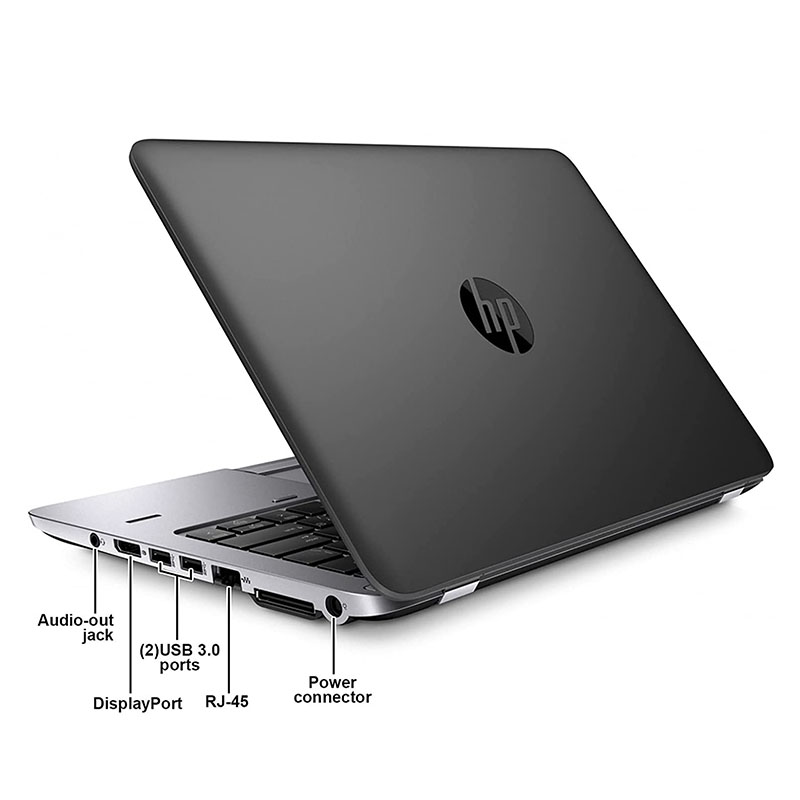 (SPECIAL OFFER+FREE MOUSE) Refurbished Hp EliteBook 820 G2 | Core i5 | 8GB RAM | 500GB HDD 5TH GENERATION, 6 Months Warranty Laptop Computer | Notebook Black 12.5 Inches