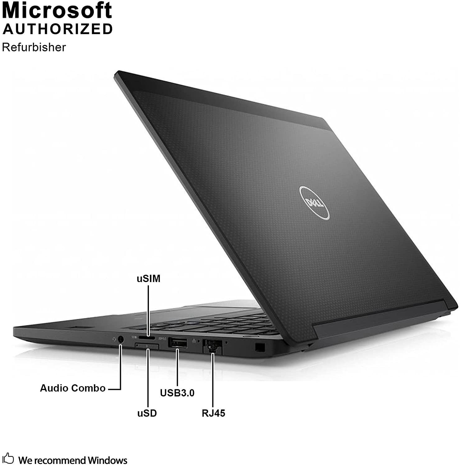 GOOD DEAL REFURBISHED LAPTOP DELL LATITUDE 7280 CORE I5 8GB RAM 256GB SSD STORAGE ,7TH GENERATION, INSTALLED WINDOWS 10 PRO