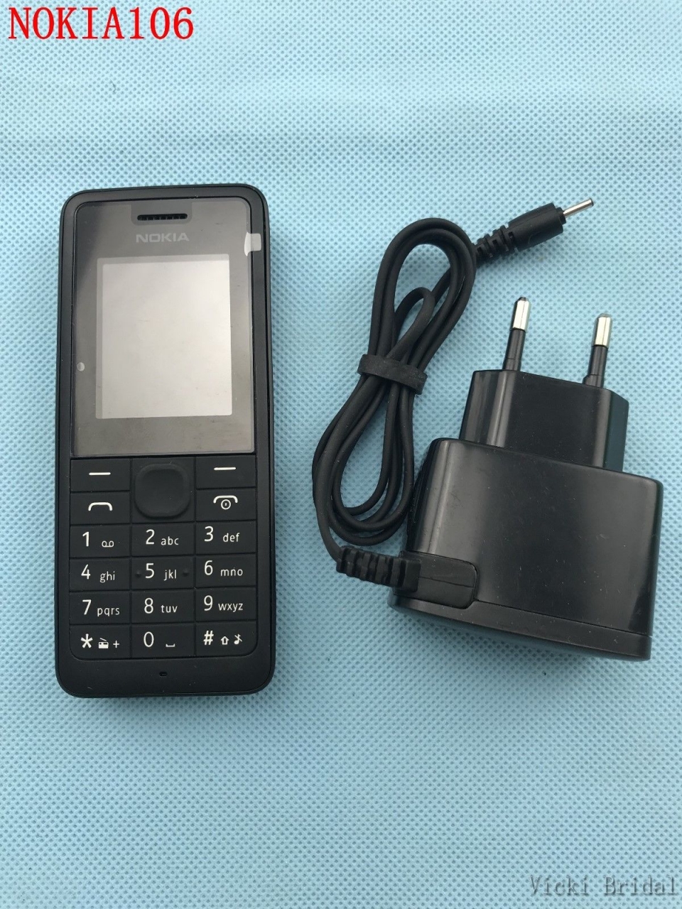 new Nokia 106 Unlocked Simple Mobile Phone Multiple keyboards languages white 17