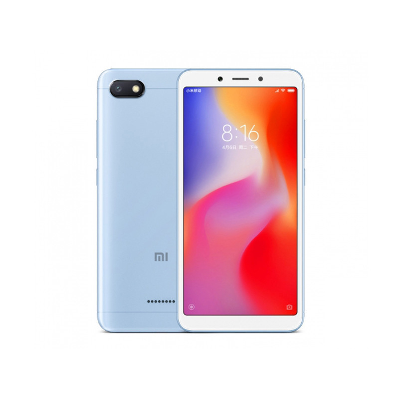 Refurbished phone Redmi 6A 4G CPU MediaTek Helio A22 5.45 inch screen 13MP camera 3000mAh 5W charge used phone
